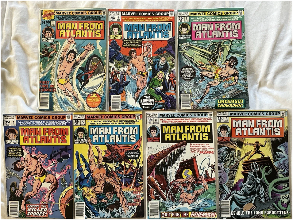 (image for) Man From Atlantis, Issues #1-7